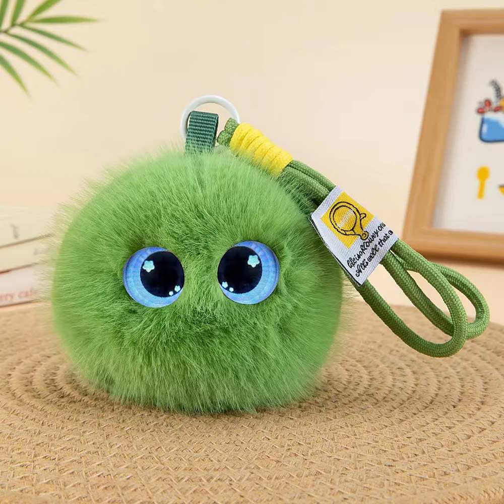 Big-eye pom-pom charms 4