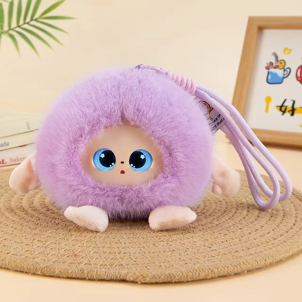 Pom-pom charms with little hands 1