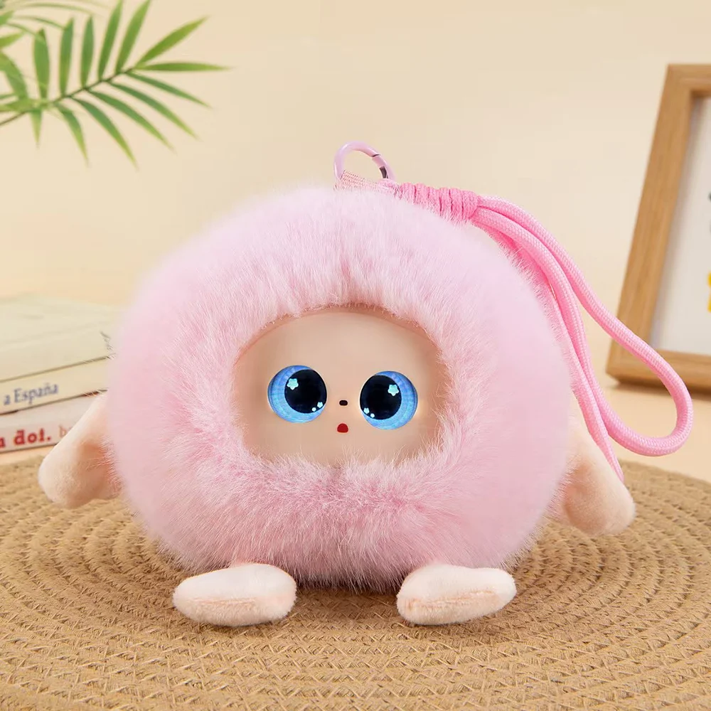 Pom-pom charms with little hands 2