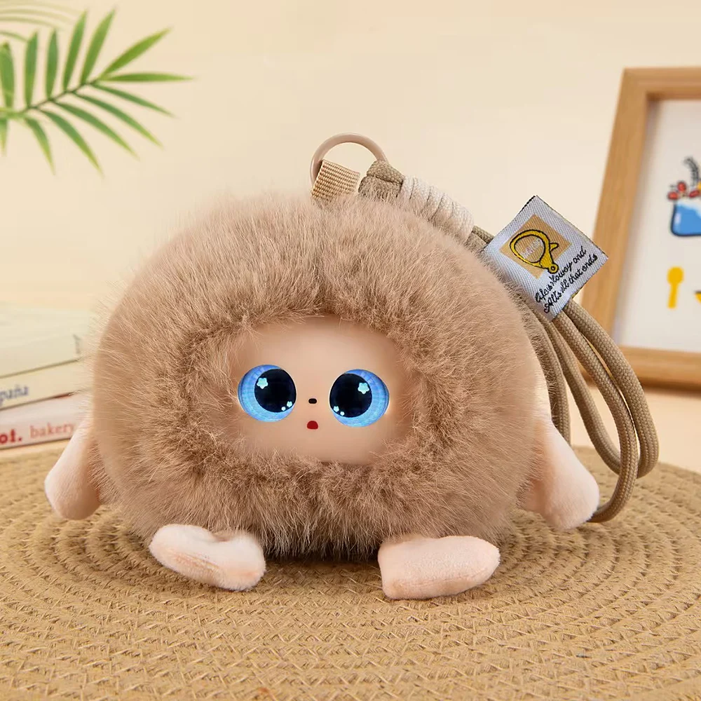 Pom-pom charms with little hands 4